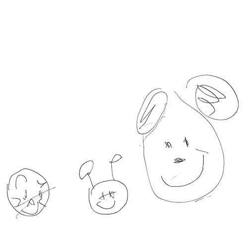 アンパンマン バイキンマンとワンワン オンライン絵画展スマイルキッズプロジェクト