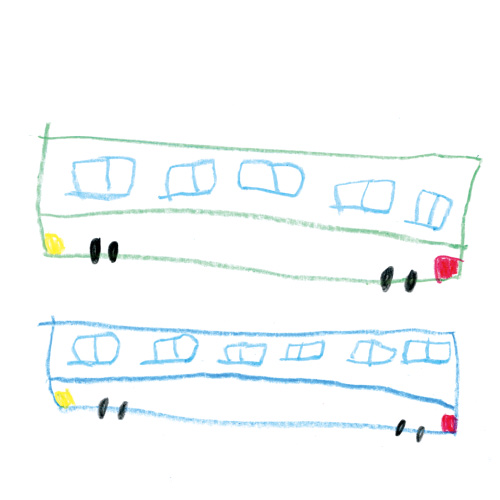 でんしゃのえ