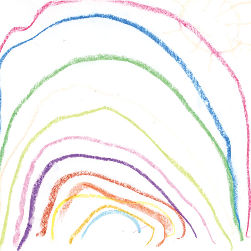 虹とお空の太陽