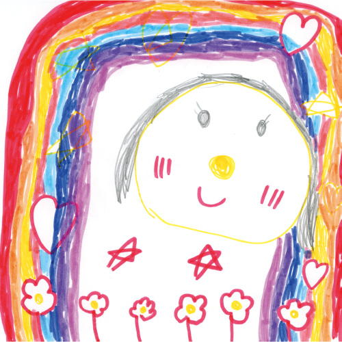 おかあさんとにじのせかい