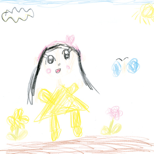 みっちゃんと、はな。