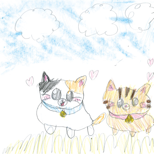 ねこといっしょ