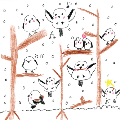 シマエナガのくらし