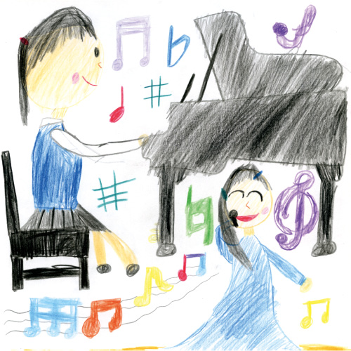 歌と友達♪