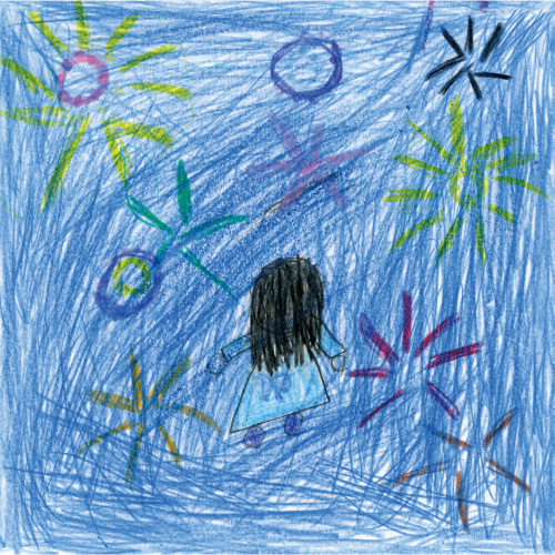夜空（よぞら）のきれいな花火（はなび）