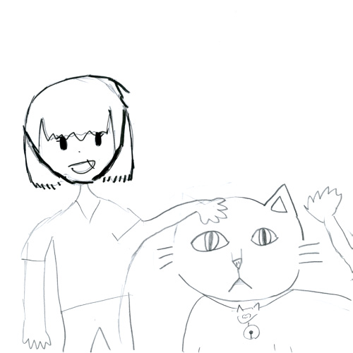 わたしとねこ