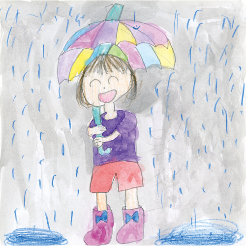 大好きな雨の日コーデ