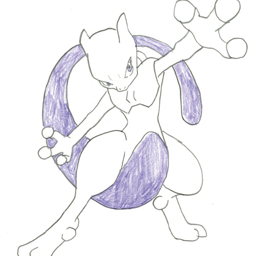 伝せつのポケモンミュウツー