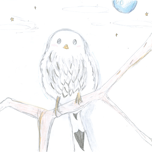 ふわっふわなシマエナガ