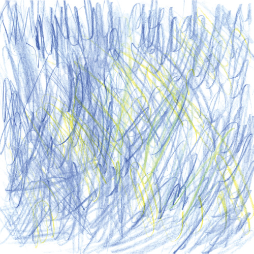 青く広がった中に見える光