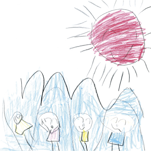 かぞくのなつのおもいで