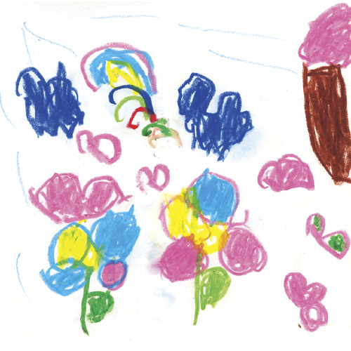 おはながきれいだよ