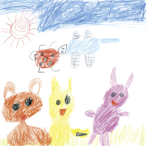 みんなでおにごっこ