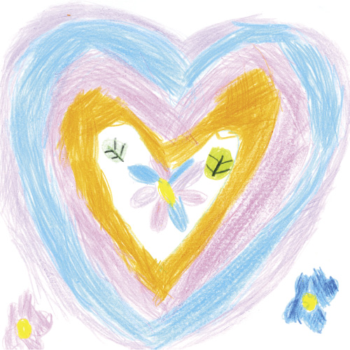 ハートとお花の国