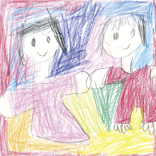 おとうととあるいてる