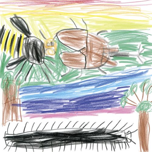 ジャングルにすむつよいむし