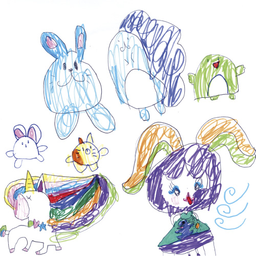 すみっコと女の子とユニコーン