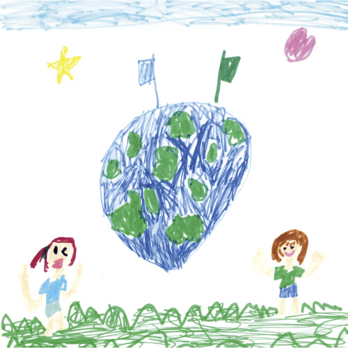 地球とみんなでダンス