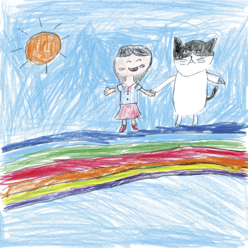 わたしの大すきなねこ