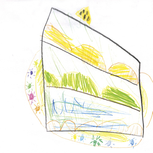 あまいだいすきケーキ