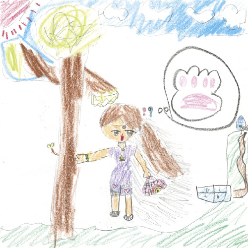 木をさわったおひめさま