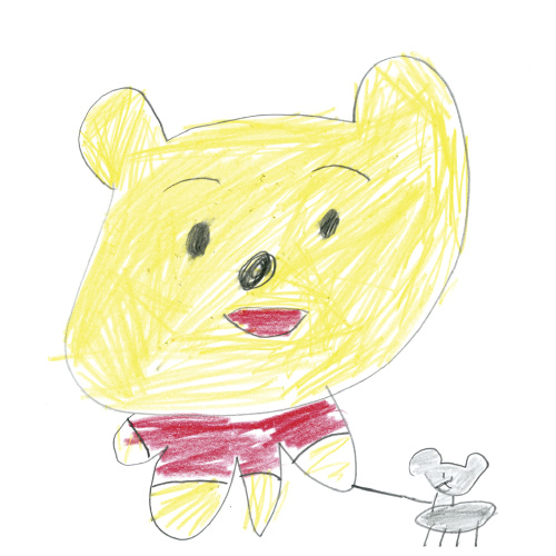 くまのプーのおさんぽ