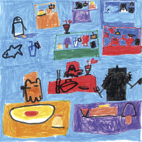 海のなかのレストラン