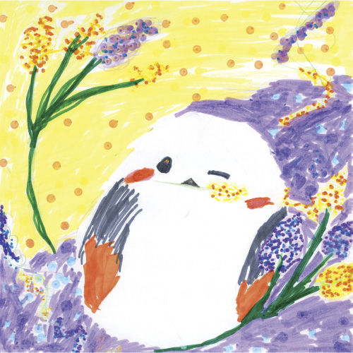 シマエナガみっけた