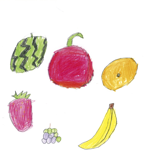 いろんなくだものおいしそう！