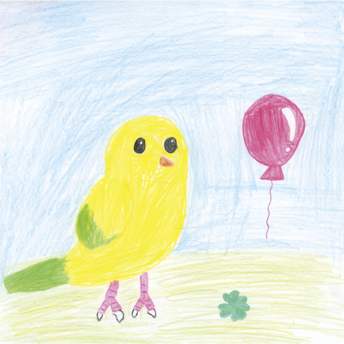 小鳥と風船