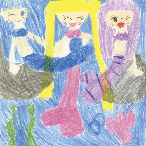 かわいい人魚姫たち