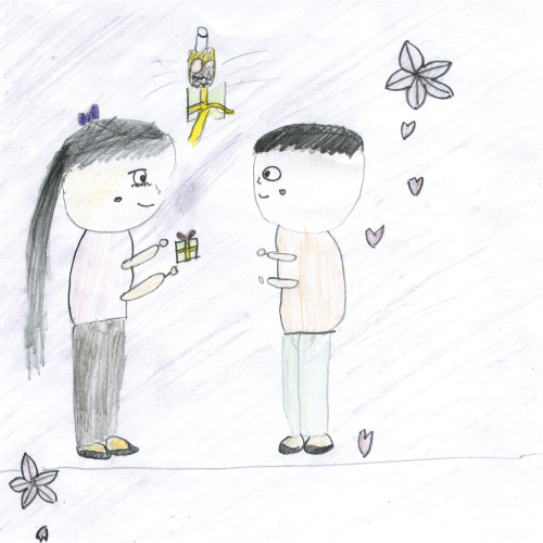 初めての時の告白プレゼントこうかん