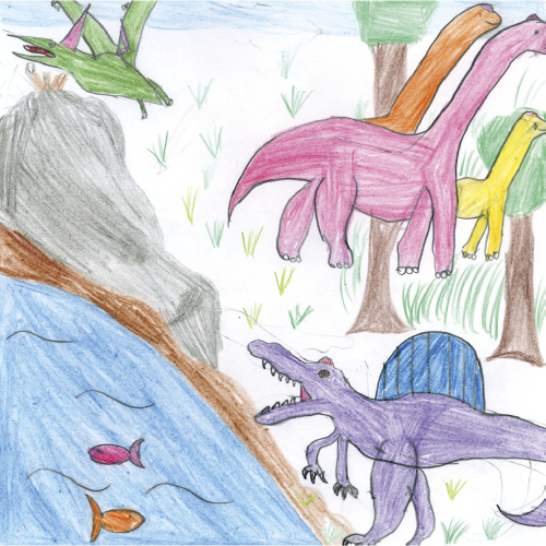 野生の国　恐竜